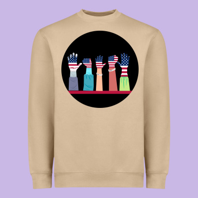 America Heavyweight Sweatshirt Designed By Bettercallsaul