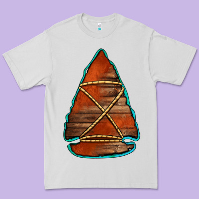 Wooden Arrowhead Premium Tee Designed By Jasminsmagicworld