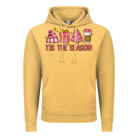 Vintage Mustard tis the season Vintage Hoodie - MaliasSmallBusiness