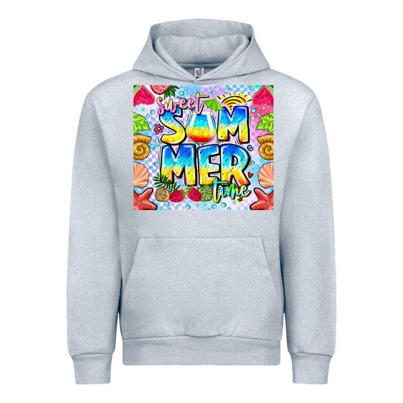 Summer Time Urban Hoodie by CowhideDigitalArt | Teevron