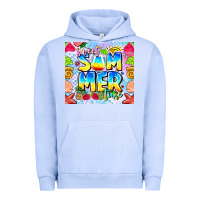 Pigment Grape Ice summer time Urban Hoodie - CowhideDigitalArt