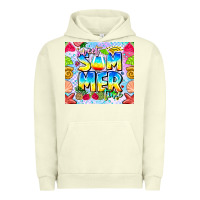 Pigment Pistachio summer time Urban Hoodie - CowhideDigitalArt