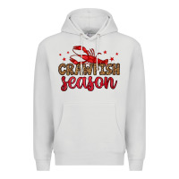 Dove Grey crawfish season Premium Hoodie - OliviaCreatesArt