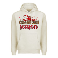 Oatmeal Heather crawfish season Premium Hoodie - OliviaCreatesArt