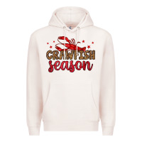 Pale Pink crawfish season Premium Hoodie - OliviaCreatesArt