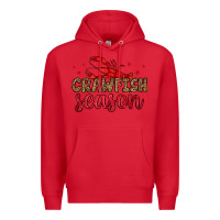 Red crawfish season Premium Hoodie - OliviaCreatesArt
