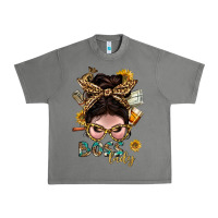 Tornado Western Messy Bun Boss Lady With Money Urban Heavy Tee - BundleAndBundleShop
