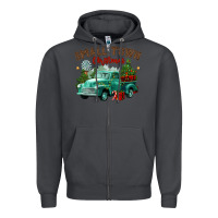 Smoke small town christmas Zipper Hoodie - CowGirlArtShop
