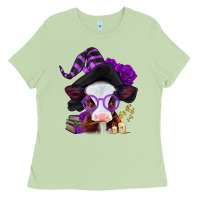 Matcha halloween baby calf Ladies Tee - Jasminsmagicworld