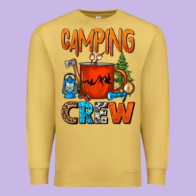 Camping Crew Camper Coffee Mug Premium Sweatshirt Designed By Fadigitalartstudio