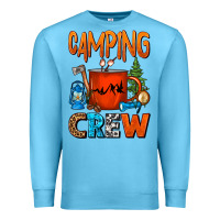 Ocean Blue camping crew camper coffee mug Premium Sweatshirt - FaDigitalArtStudio