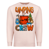 Pale Pink camping crew camper coffee mug Premium Sweatshirt - FaDigitalArtStudio