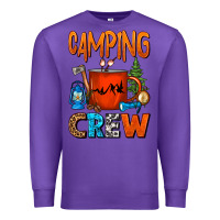 Purple camping crew camper coffee mug Premium Sweatshirt - FaDigitalArtStudio