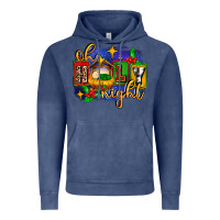 Vintage Denim oh holy night with baby jesus for christmas Vintage Hoodie - MaliasSmallBusiness