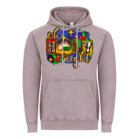 Vintage Zinc oh holy night with baby jesus for christmas Vintage Hoodie - MaliasSmallBusiness