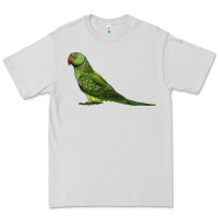 Dove Grey Ring Necked Parakeet Premium Tee - LillyAllenDesigns