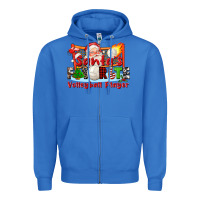 True Royal santas favorite volleyball player Zipper Hoodie - CowGirlArtShop
