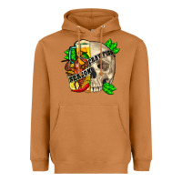 Meerkat Skull crawfish season Heavyweight Hoodie - FaDigitalArtStudio