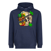 Navy Skull crawfish season Heavyweight Hoodie - FaDigitalArtStudio