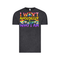 Vintage Black LGBTQ I Won't Apologize For Who I Am Vintage Tee - BundleAndBundleShop