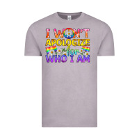 Vintage Zinc LGBTQ I Won't Apologize For Who I Am Vintage Tee - BundleAndBundleShop