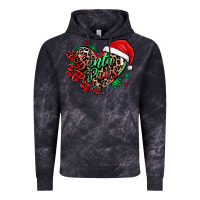 Cloud Black santa paws christmas heart Vintage Hoodie - MaliasSmallBusiness