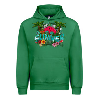 Emerald Summer Urban Hoodie - CowhideDigitalArt