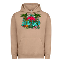 Pigment Burro Summer Urban Hoodie - CowhideDigitalArt