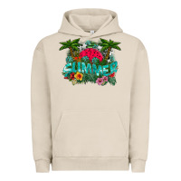 Pigment French Oak Summer Urban Hoodie - CowhideDigitalArt