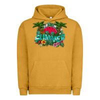 Pigment Peanut Butter Summer Urban Hoodie - CowhideDigitalArt