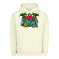 Pigment Pistachio Summer Urban Hoodie - CowhideDigitalArt