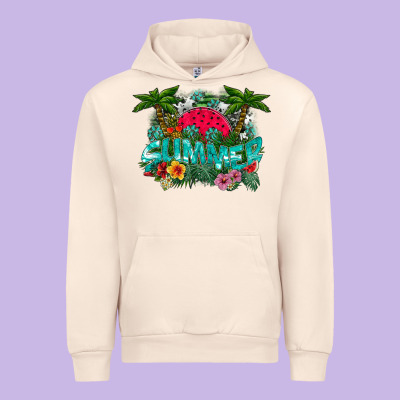 Summer Urban Hoodie Designed By Cowhidedigitalart