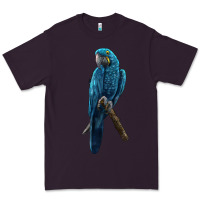 Plum Hyacinth Macaw Premium Tee - LillyAllenDesigns