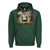 Sports Green omg santa i know him elf Zipper Hoodie - CowGirlArtShop