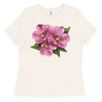 Bone Wild Prairie Rose Illustrations Ladies Tee - LillyAllenDesigns