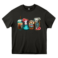 Asphalt Baby calf coffee cups Heavy Core Tee - Jasminsmagicworld
