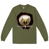 Army Green Eagle Fang Karate Long Sleeve Tee - Bettercallsaul