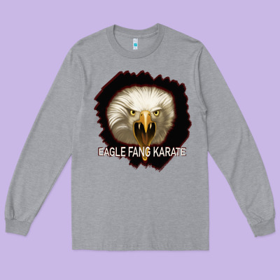 Eagle Fang Karate Long Sleeve Tee Designed By Bettercallsaul