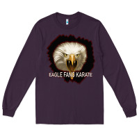 Plum Eagle Fang Karate Long Sleeve Tee - Bettercallsaul