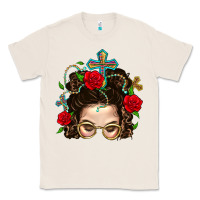 Messy Bun Mom Faith And Rose Classic Tee | Teevron