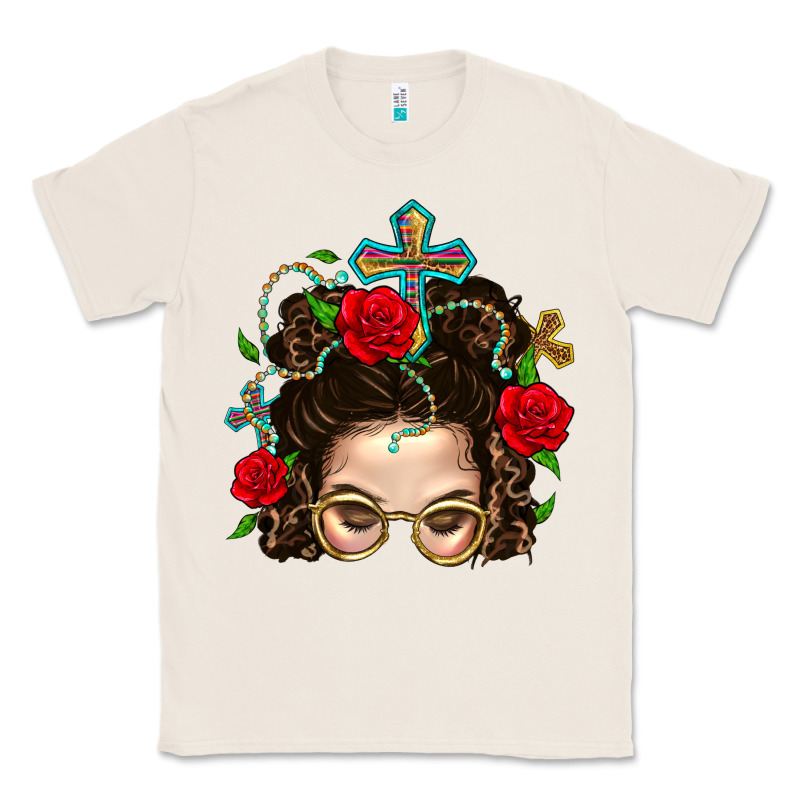 Messy Bun Mom Faith And Rose Classic Tee by BundleAndBundleShop | Teevron