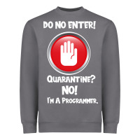 Storm I'm Not In Quarantine I'm A Programmer Heavyweight Sweatshirt - Bettercallsaul