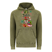Vintage Olive sister elf Vintage Hoodie - MaliasSmallBusiness