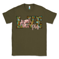 Army Green love pig Classic Tee - SublimationCraftShop