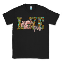 Black love pig Classic Tee - SublimationCraftShop