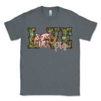 Charcoal Heather love pig Classic Tee - SublimationCraftShop