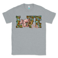 Heather Grey love pig Classic Tee - SublimationCraftShop