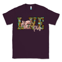 Plum love pig Classic Tee - SublimationCraftShop
