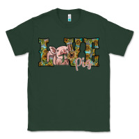 Sports Green love pig Classic Tee - SublimationCraftShop