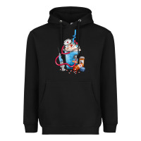 Black Nurse frappe coffee Heavyweight Hoodie - FaDigitalArtStudio